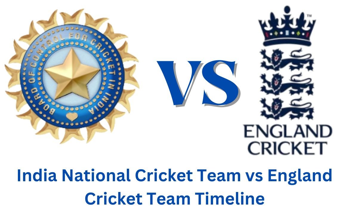 India National Cricket Team vs England Cricket Team Timeline